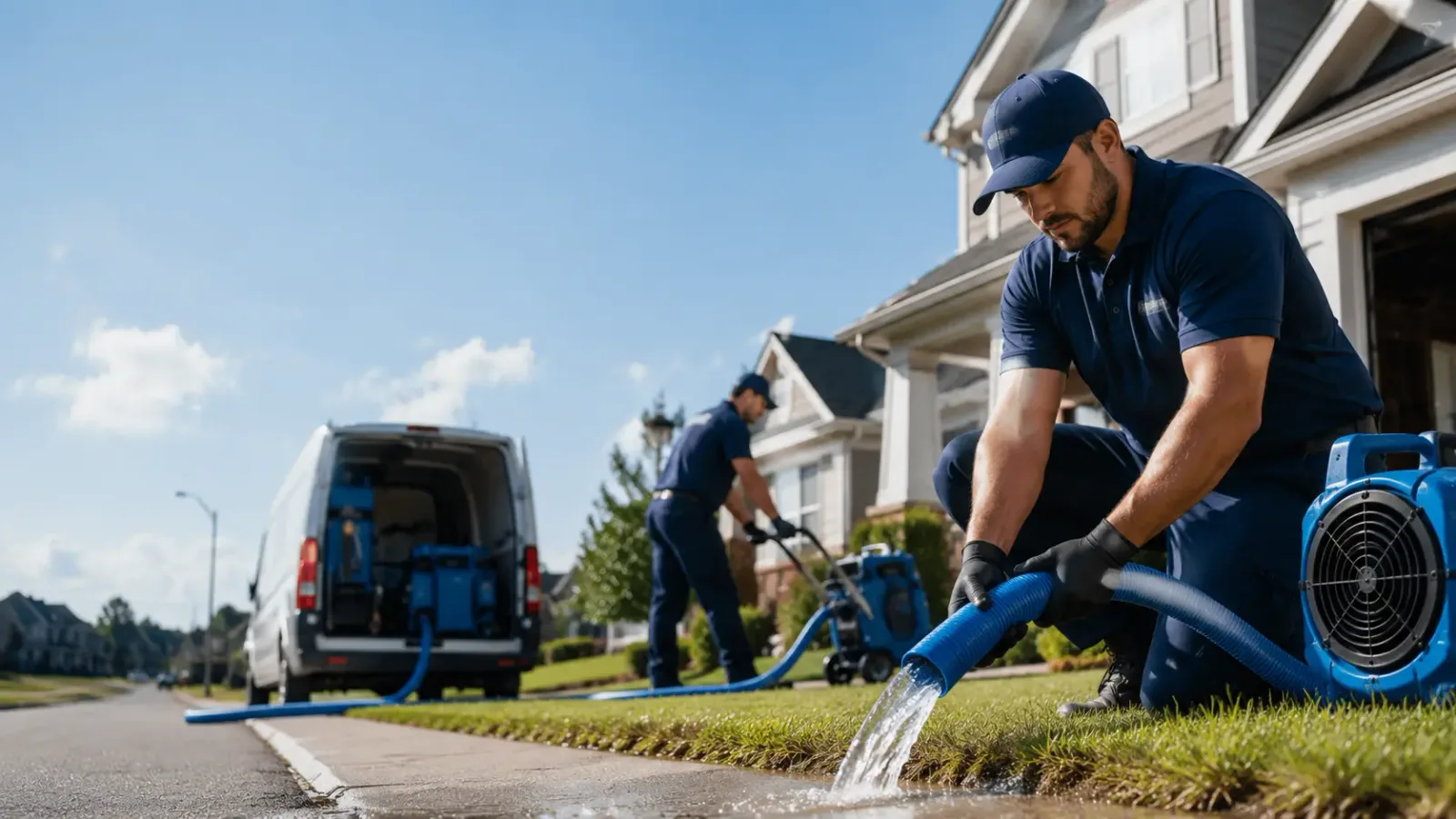 Flood Damage Restoration in West Hills, CA